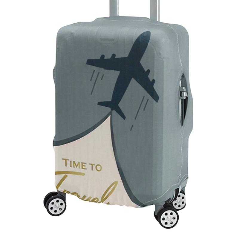 Travel Suitcase Protector Elastic Suitcase Protective Cover Luggage Cover Fit for 18-28 Inch Luggage Trolley Dust Cover