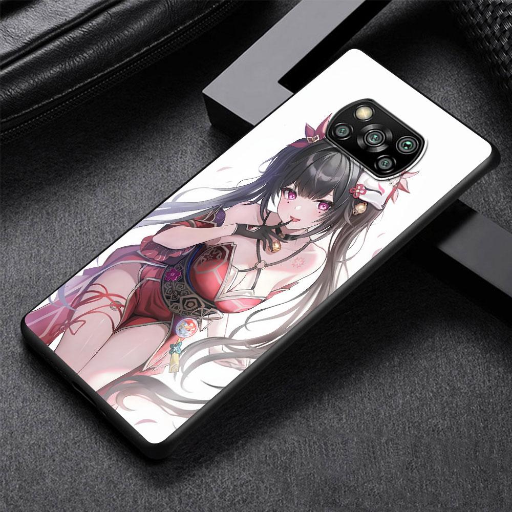 Star Rail Aventurine Sparkle Case for Xiaomi Poco M5s X3 NFC F3 X5 M4 M3 Pro Black Silicone Soft Phone Cover Coque