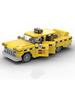447 Teile Neues MOC Automodell Filmreihe Autobahn Taxi DIY Kreatives Pädagogisches Kinder-Bausteine Geschenk