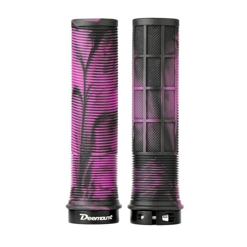 A Pair of Mountain Bike Accessories Bicycle Handle Cover Color TPR Silicone Bicycle Antiskid Pair Handle Straight Handle