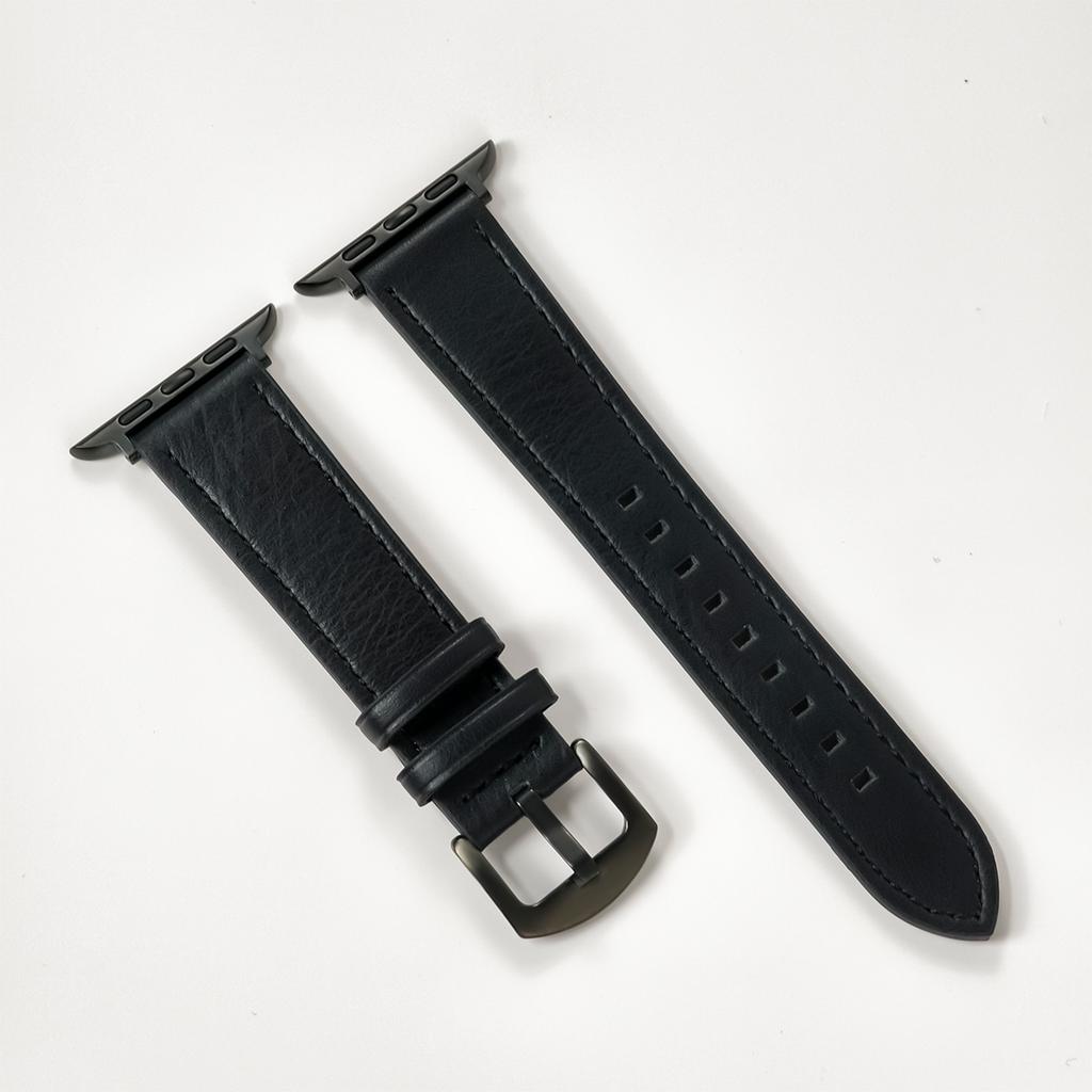 Leder Uhrenarmband für Apple Watch Armband 49 44 45mm 42 38mm 40 41 Damen Herren Armband für iWatch Serie 11 10 8 7 6 5 4 3 Se Band