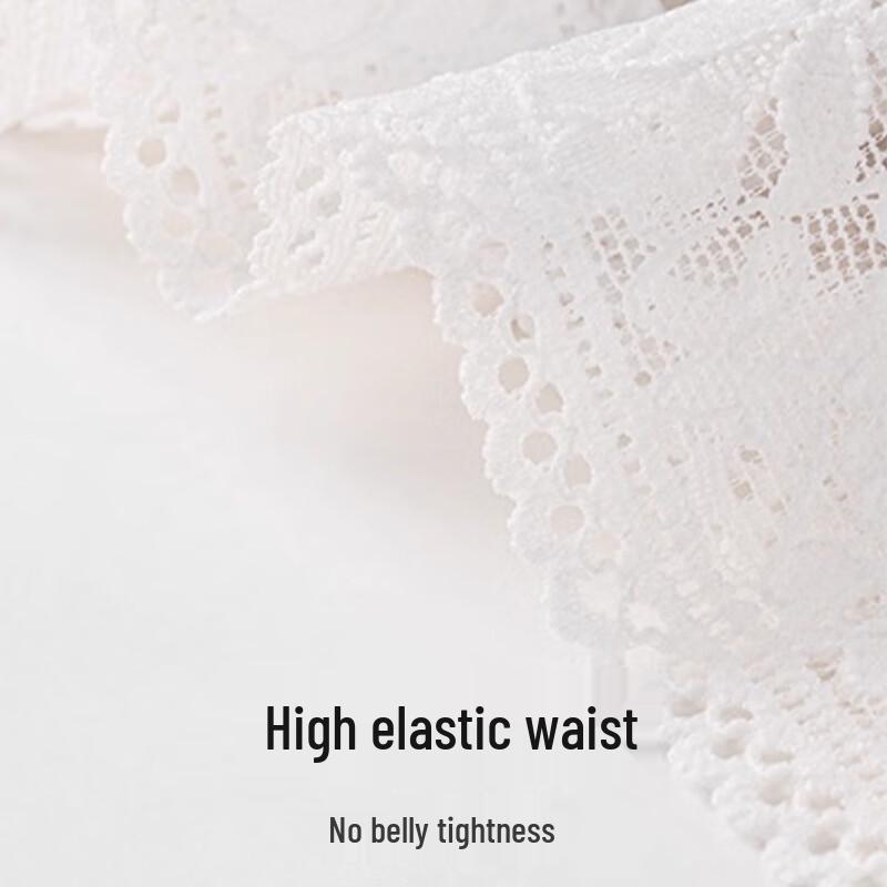 FitonTon Women's Sexy Lace Cotton Antibacterial Briefs