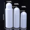 50/80/150Ml Refillable Sponge Head Applicator Plastic Empty Liquid Medicine Bottles Skin Care Scalp Hair Antipruritic Storage