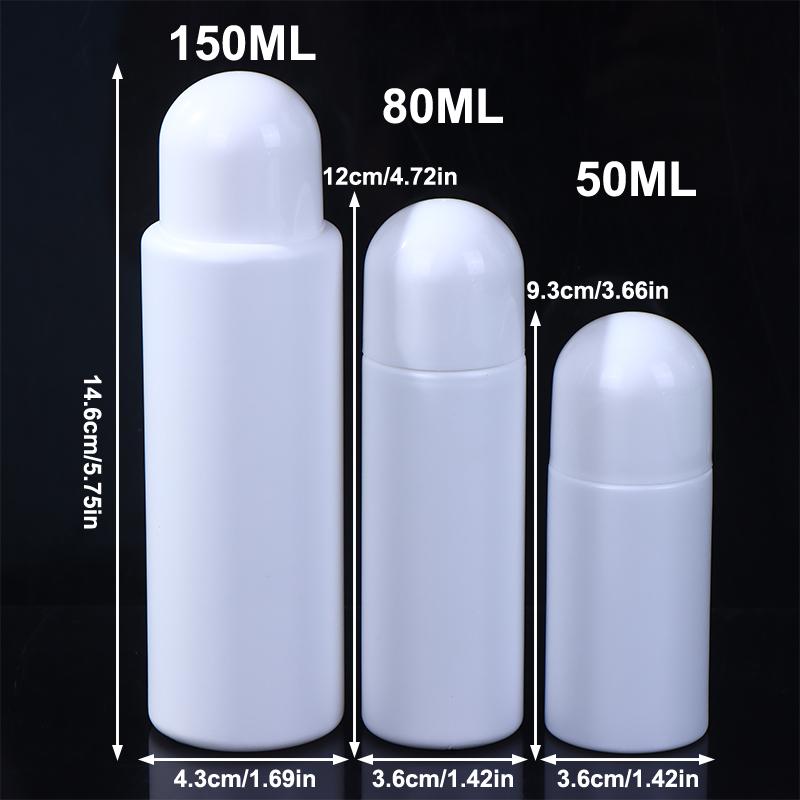 50/80/150Ml Refillable Sponge Head Applicator Plastic Empty Liquid Medicine Bottles Skin Care Scalp Hair Antipruritic Storage