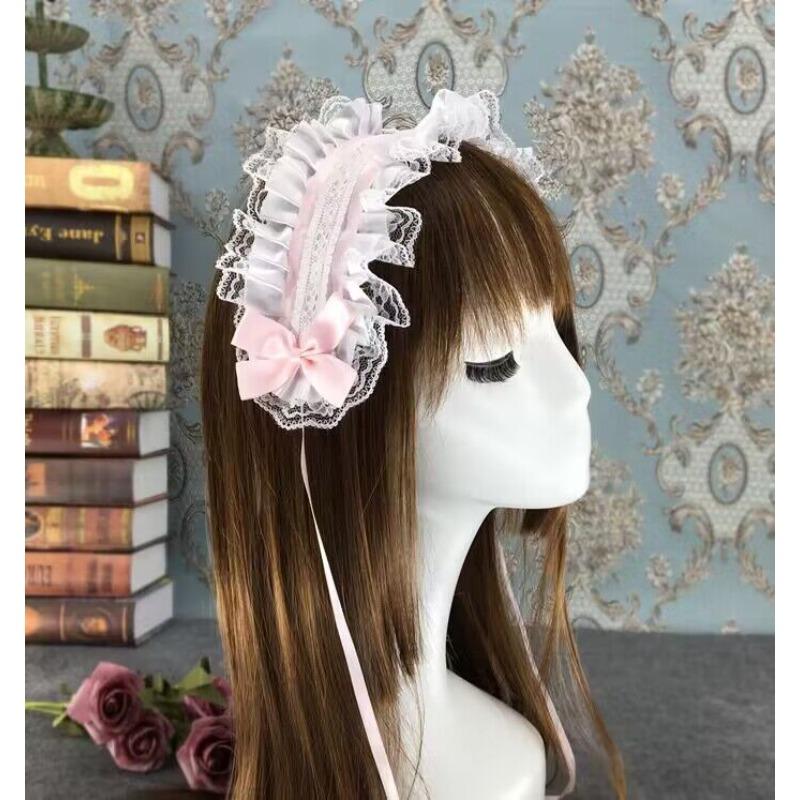 Lace Headpiece, Sweet and Versatile Hairband Accessory, Maid Style Accessory for Women