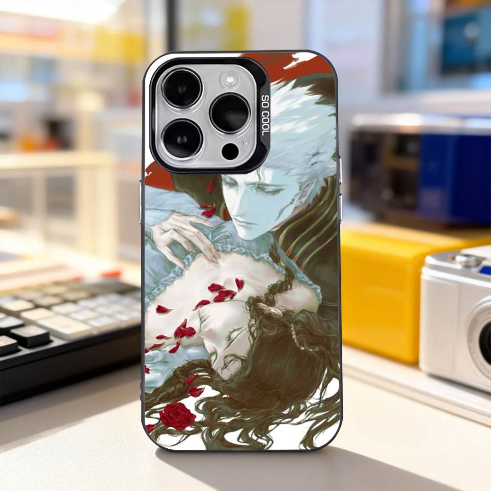 Comics Vampire H-Hunter D Phone Case For iPhone 11,12,13,14,15,16,17,Pro,Max,Plus,E,Air,Mini IMD Matte Black