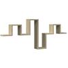 Wall Shelf Sonoma Oak 104.5 x 10 x 43 cm Particleboard