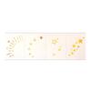 Temporary Tattoos Stickers, The Corner of The Eye Tattoos with Heart Star Pattern, Temporary Body Art Stickers for Adults Kids Party Use