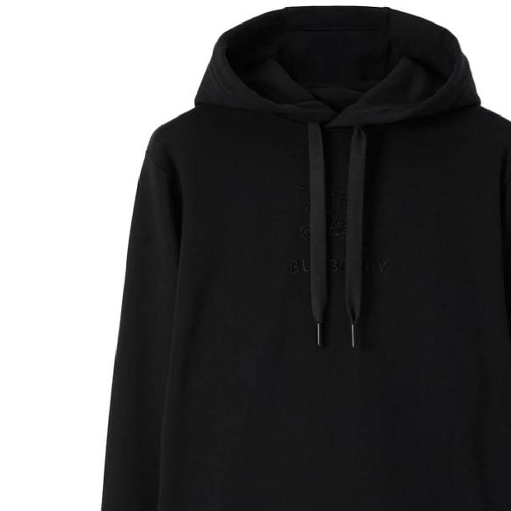 Burberry Embroidered Ekd Cotton Hoodie 80727411
