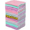12pcs Super Absorbent Microfiber Kitchen Dish Cloth High-efficiency Tableware Household Cleaning Towel Kitchen Tools Gadgets