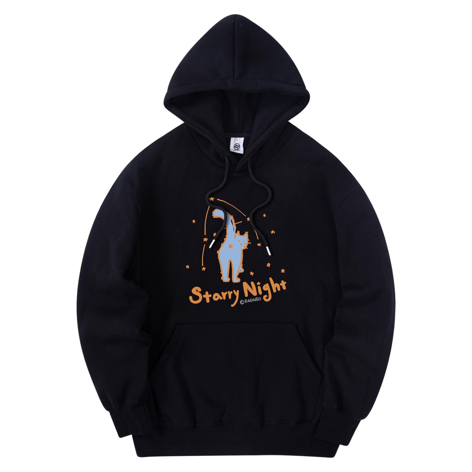 Radineo Starry Night Hoodie Black Black (Black)/M