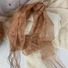 Floral Multifunctional Headscarf Elegant Bag Strap New Lace Printed Scarf  Formal Events