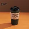 Water Bottle 420ml Coffee Mug Capacity Plastic Grade Large Cup Food Juice Anti-slip with Dust-proof