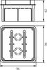 Puszka Podtynkowa Pp/T 3 (96 X 96 X 60,5)