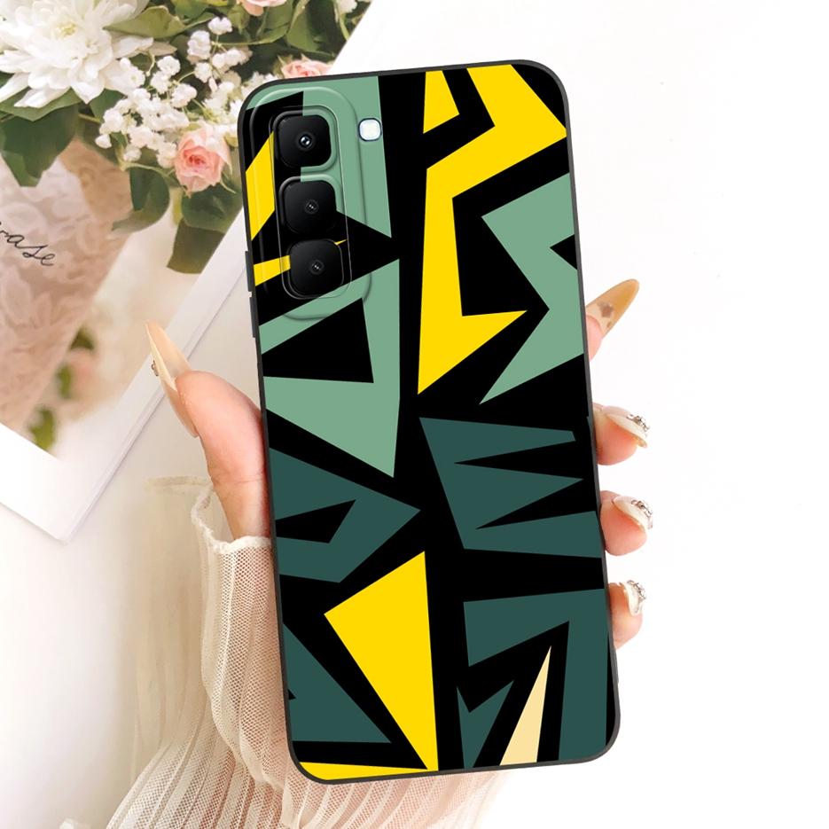 For Infinix Hot 70 5G Case X6895 X6895B Pretty Girl Sunflowers Painted Cover Soft TPU Phone Case For Infinix Hot 70 Hot70 Fundas