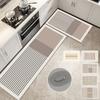 Super Saugfähiger Küchenteppich Diatomit Teppich Küchenbedarf Eingang Fußmatte Badezimmer Eingang