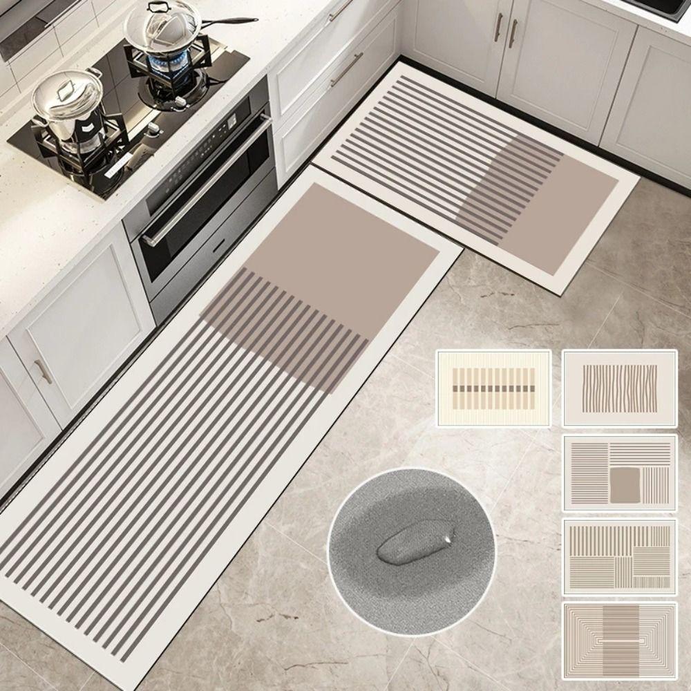 Super Saugfähiger Küchenteppich Diatomit Teppich Küchenbedarf Eingang Fußmatte Badezimmer Eingang