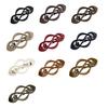 1/4Pcs Vintage French Hair Barrette Matte Finish Hair Clips Cross-Shaped Design Hair Styling Tool Hair Accessories