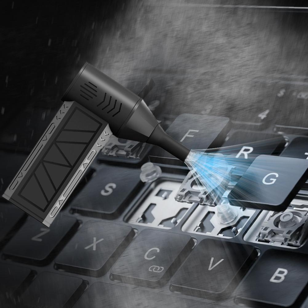 Power Mini Turbo Jet Fan Rechargeable Electric Air Duster 110000RPM Air Blower Jet Dry Blower For Computer Laptop Keyboard Clean