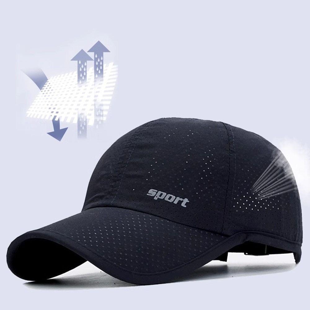 Breathable Mesh Baseball Cap Adjustable Sunscreen Hat Unisex Sun Hat  Summer