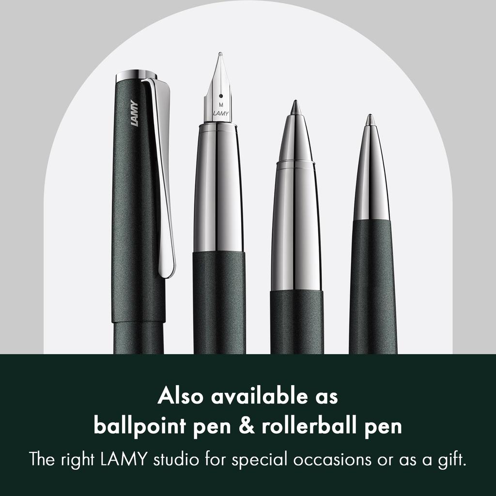 Lamy Studio 066 Fountain Pen Black Forest Special Edition Medium Nib - - -