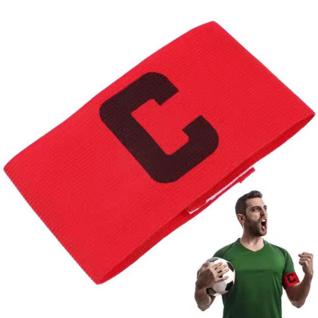 Captain Band Football Captain Armband Adjustable Elastic Sportsperson Protection Bands Breathable Arm Band Match Supplies