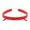 Red Plastic Headband 3.5 Cm DIY Accessory