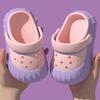 Kids Capybara Slide Sandals Boys Girls Indoor Home Slippers With Anti-Slip Sole Quick-Dry Breathable Footwear