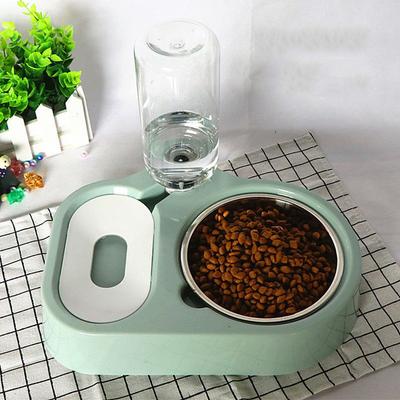 Bowl pet otomatik içme suyu besleyici devrilme önleyici paslanmaz çelik köpek kasesi kedi köpek mama kasesi evcil hayvan malzemeleri