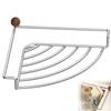 Triangle Shape Sink Drain Rack Stainless Steel Dish Cloth Holder New Sponge Holder  Kitchen Sink