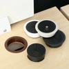 Desk Cord Grommet Wire Hole Cover Flexible Outlet Dust Plug Wire Tidy Rubber Gasket In Desk Table For Home Office Computer