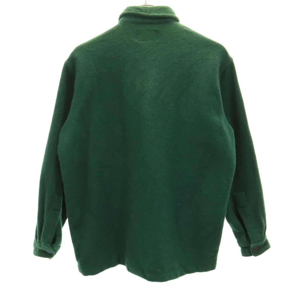 POLO COUNTRY 80s 90s Wool Old USA Made Long Sleeve Shirt S RALPH LAUREN Men's Used