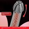 Penis Extend Sleeve Reusable Condoms Delay Ejaculation 15cm Penis Sleeve Cock Cover Sex Toy for Men Adult Sex Products