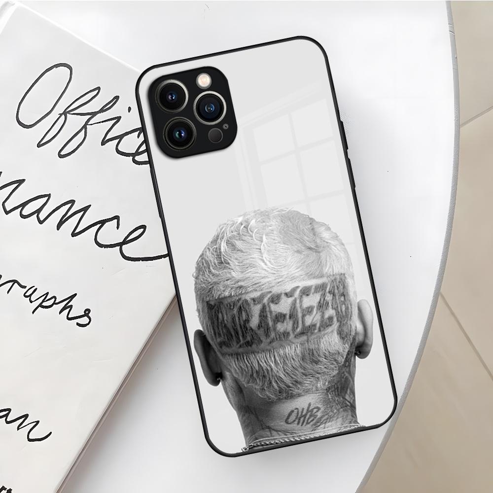Chris Brown 11 11 Singer Phone Case for Iphone 17 16 Air 15 14 12 11 13 Pro Max Mini X Xr Xs Se Puls glass Cover