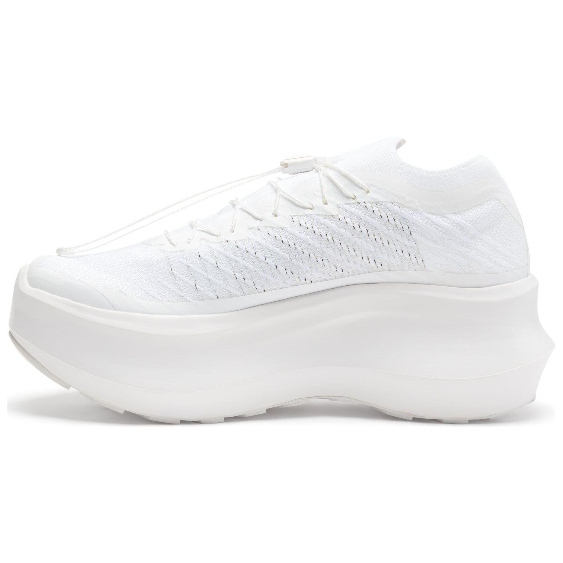 

Comme Des Garçons X Salomon Phantasm 2 Тканевые Модные Спортивные Туфли на Толстой Подошве Унисекс Кроссовки Белые 471953 44⅔