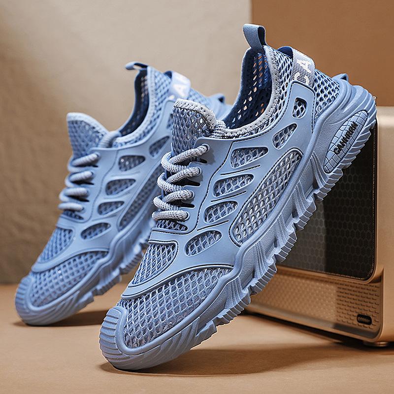 Lightweight Summer Crossing Stream Shoes Water Shoes Quick Dry Mesh Hollow out Sports Men's Shoes Rubber Sole Unisex