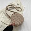 Women's diamond-shaped niche bag small round crossbody shoulder casual feminine personality new fashion