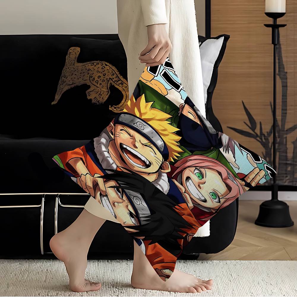 Japanese N-Naruto Anime Personalized Pillow Dust Cover Bedroom Kids Party Decoration Pillowcase Birthday Children Gift