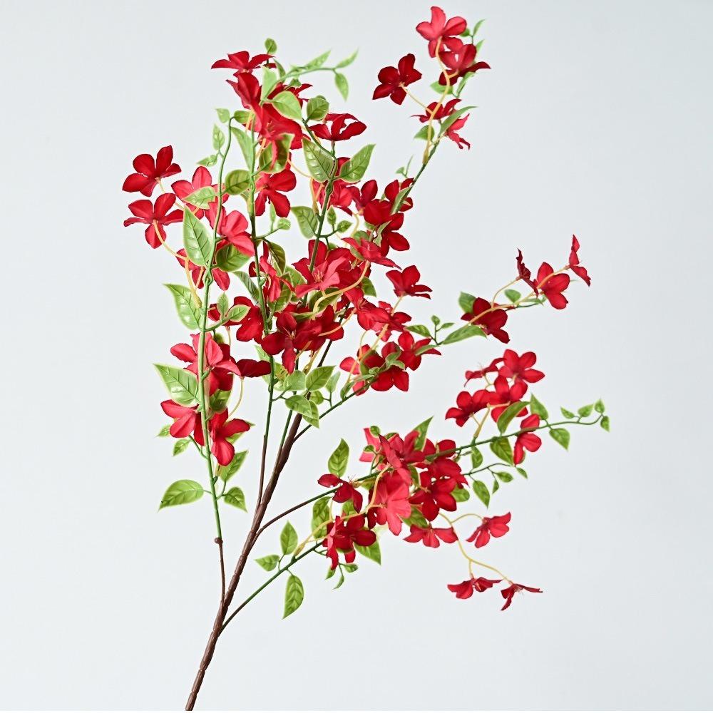 Long Stems Artificial Lilac Flower Vibrant Fake Flowers Artificial Flower Bouquets  Wedding Party