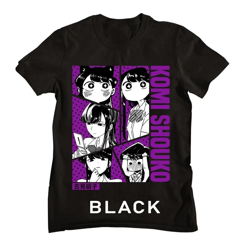 Komi Shouko Komi Cant Communicate New Tshirtkomi San Cat Ears Shirt Black S