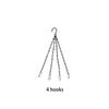 1pc 40cm Garden Basket Hanging Metal Chains Flower Planter Pots Holder  3/4  Point Plant Hanger Home Garden Tools