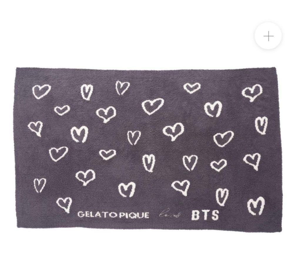 [USED] Gelato Pique BTS Collaboration Blanket Gray