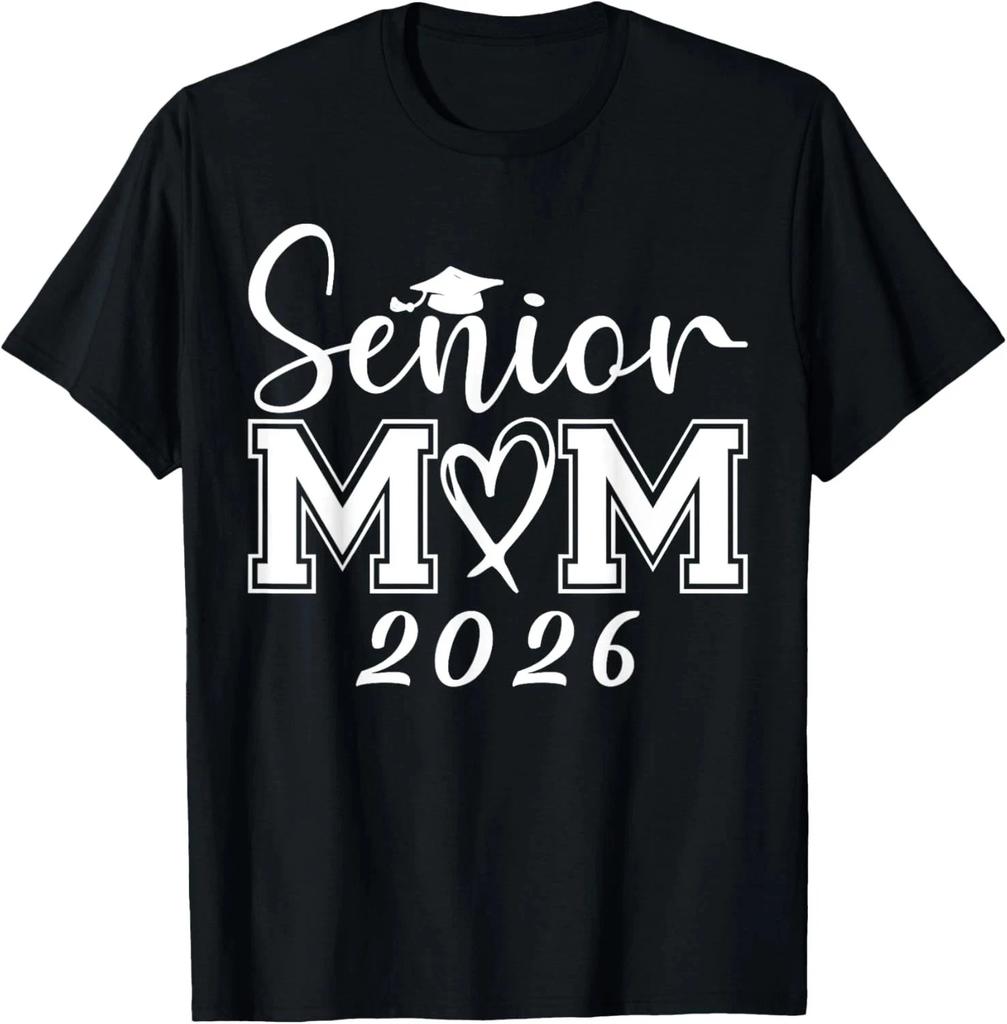 Mom Senior 2026 Proud Mom Of A Class Of 2026 Graduate Mother T-Shirt