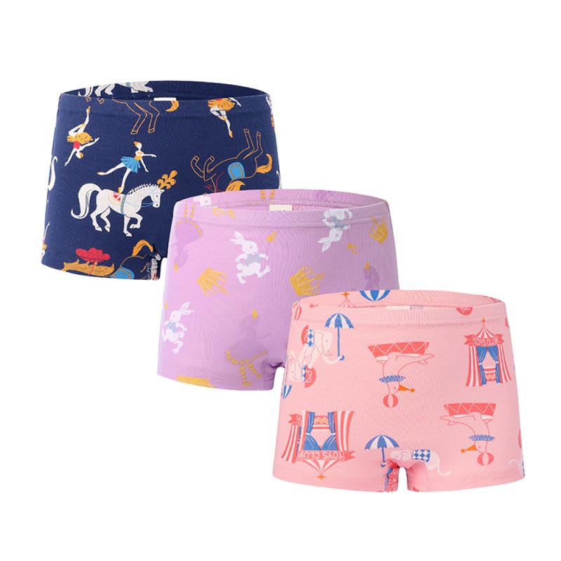 Kız Çocuk %100 Pamuk Boxer Külot - Küçük Çocuk ve Bebek İç Çamaşırı