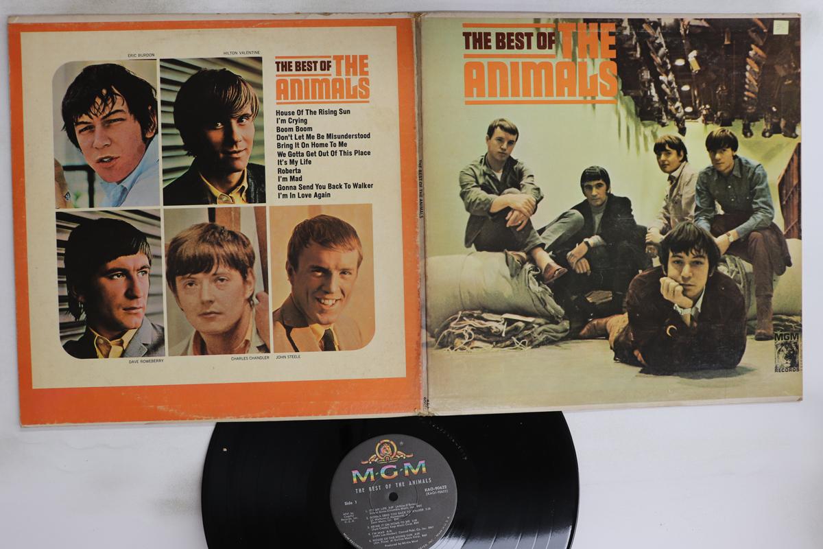 

LP Record ANIMALS - Best Of The Animals KAO90622 MGM 1966 US Rock Used
