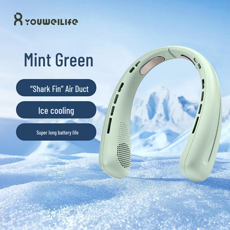 

Hanging Neck USB Cooling Fan for Outdoor Camping - Portable and Hands-Free 201*186*65mm