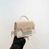 Spring new high-end textured small square bag versatile niche design fashionable portable messenger shoulder bag women