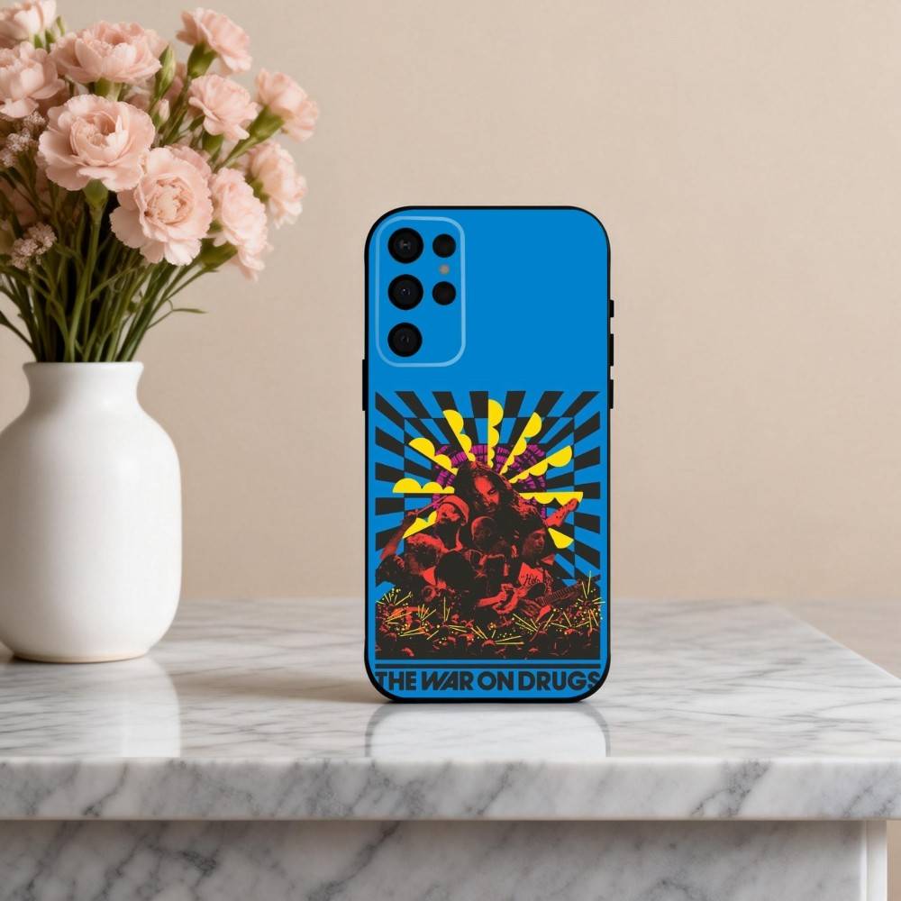

T-The W-War on D-Drugs Band Phone Case For Samsung S25,24,23,22,30,21,10,9,Ultra,Plus,Lite,FE,4,5 G Soft Black Case Samsung S26Plus