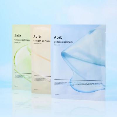 Collagen Gel Mask (3 Types) / Heartleaf / Sedum / Jericho Rose / Calming, Hydrating, Moisturizing, Korean Cosmetics, Kbeauty