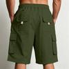 Men Casual Athletic Drawstring Shorts with Multiple Pockets Lightweight Breathable Fabric Comfortable Fit Suitable for Outdoor and Everyday Wear